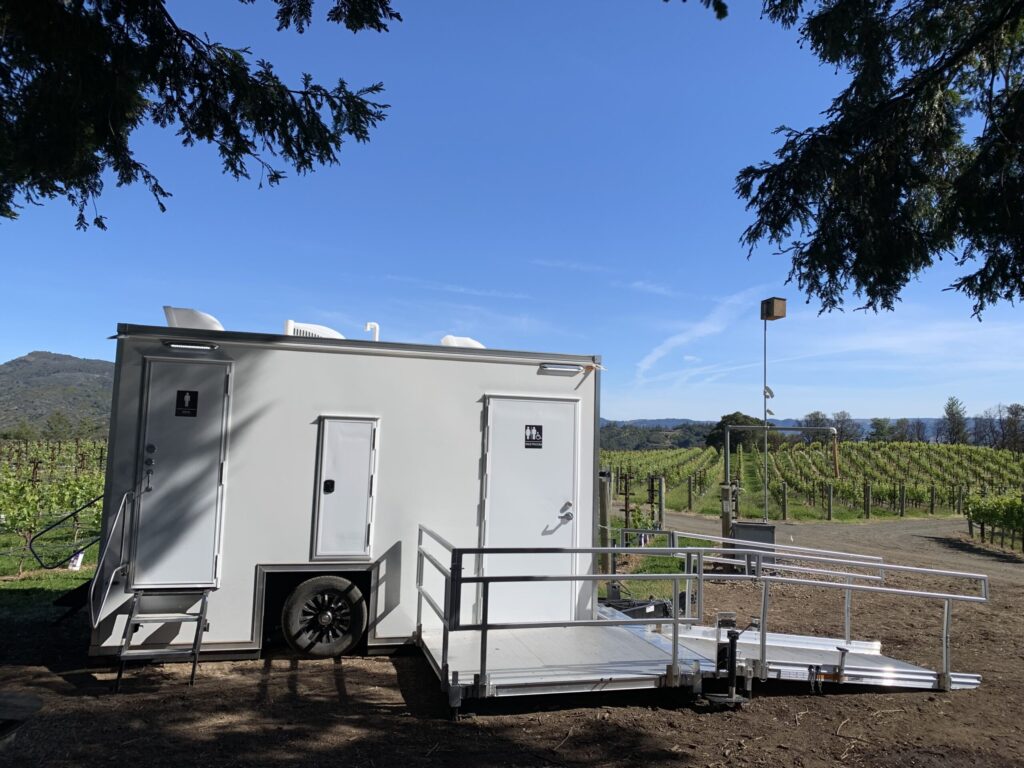 Central Coast Restrooms luxury restroom trailer